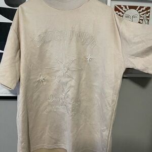 Beige Short Sleeve Tee